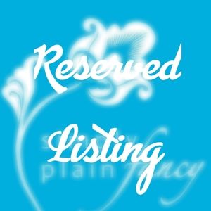 Reserved Listing for @mary78patel